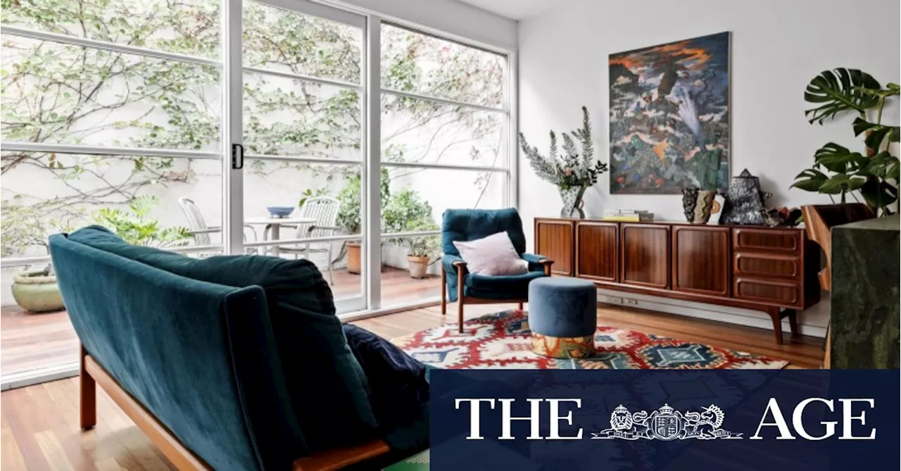 Interior designer’s Clifton Hill townhouse fetches $1.4m at auction