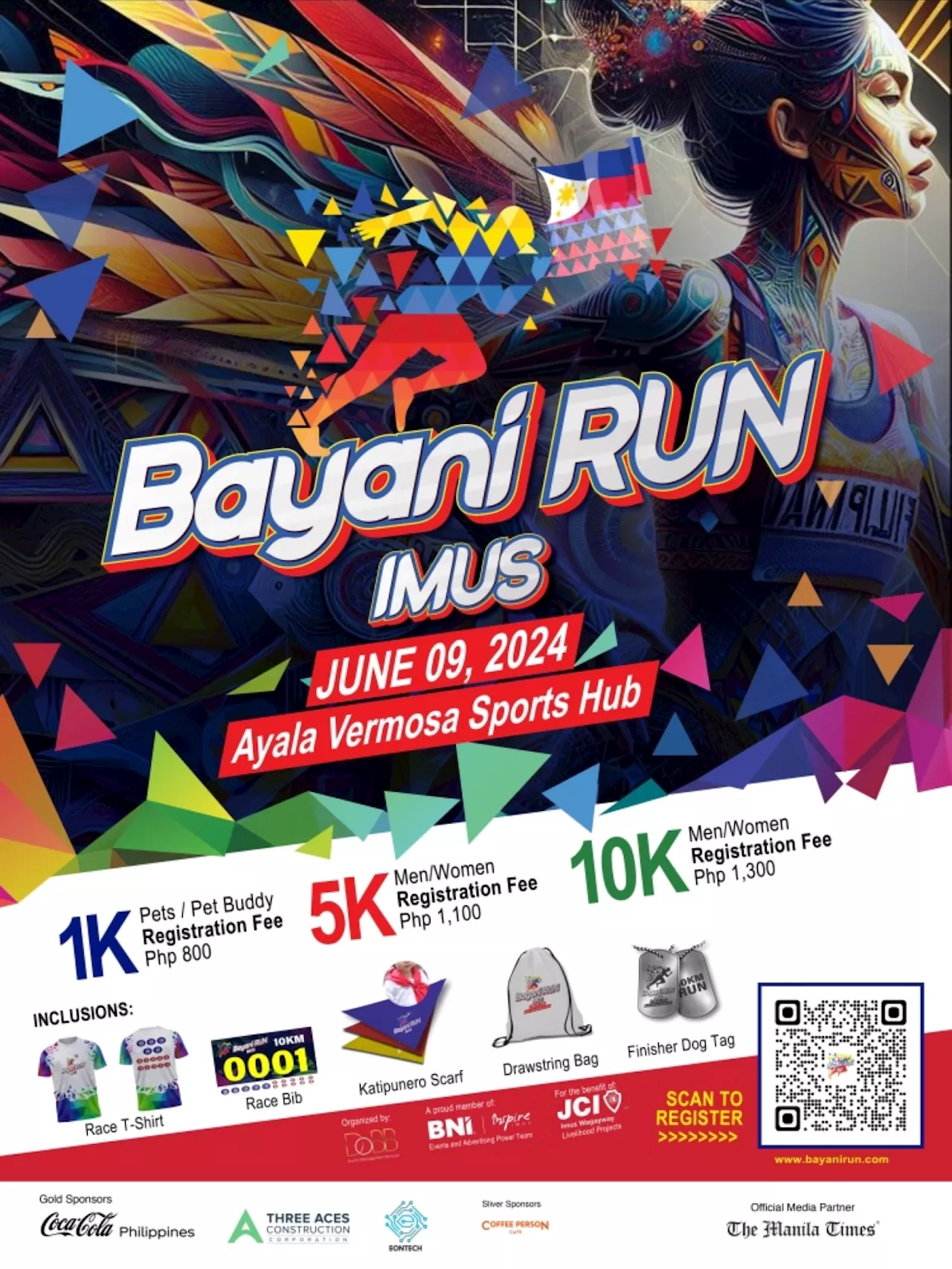 Celebrate Pinoy spirit with Bayani Run this June