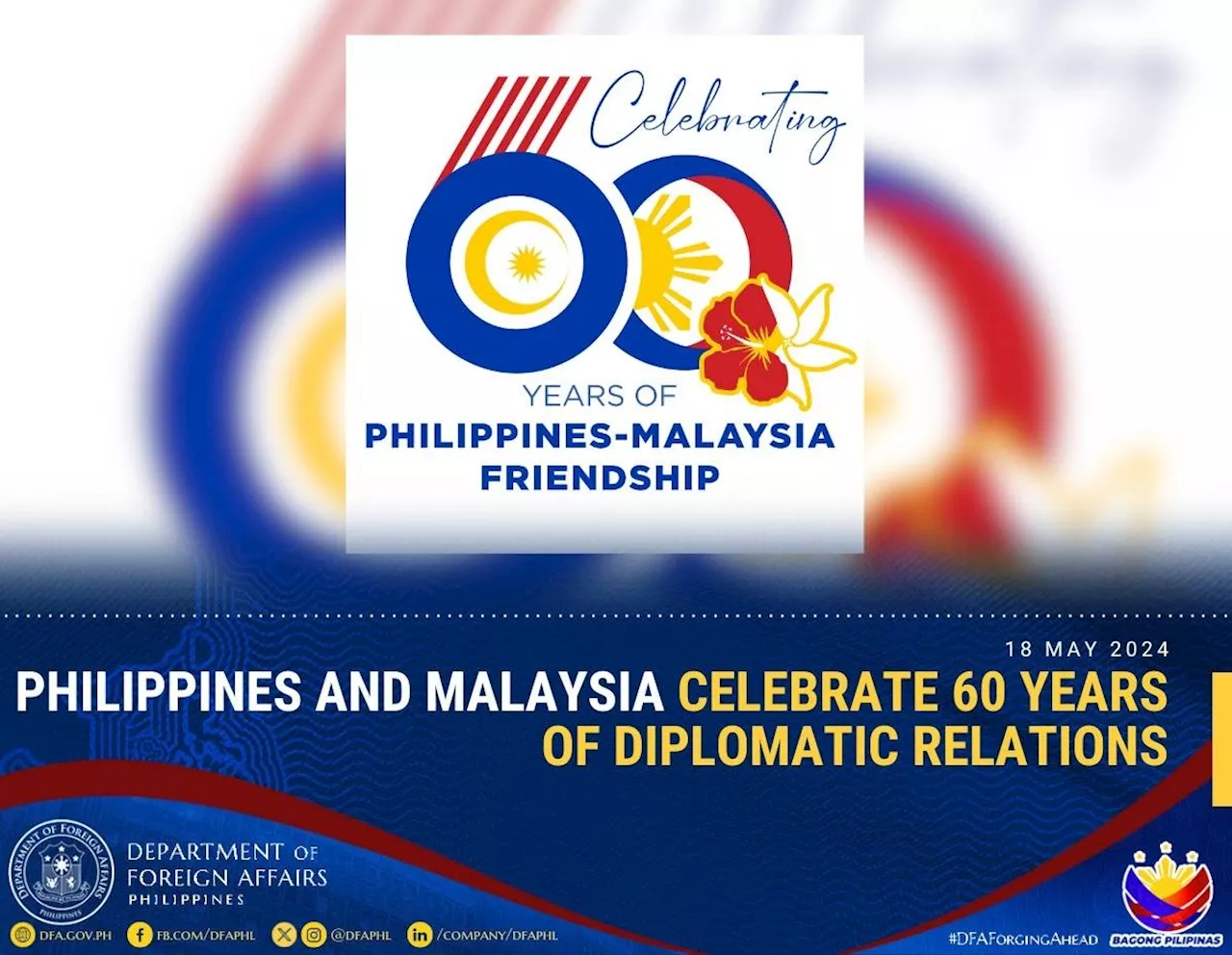 PH, Malaysia mark 60 years of diplomatic relations