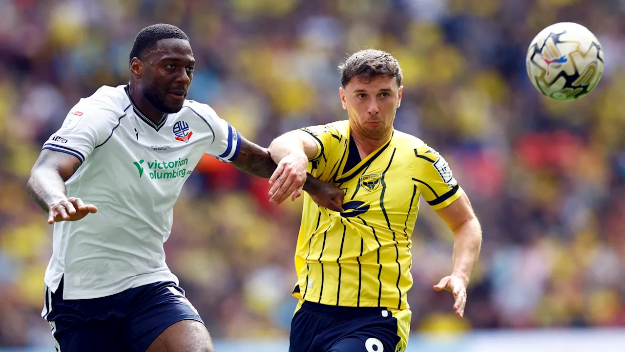 Bolton vs Oxford LIVE: Josh Murphy puts Yellows ahead in League One play-off final