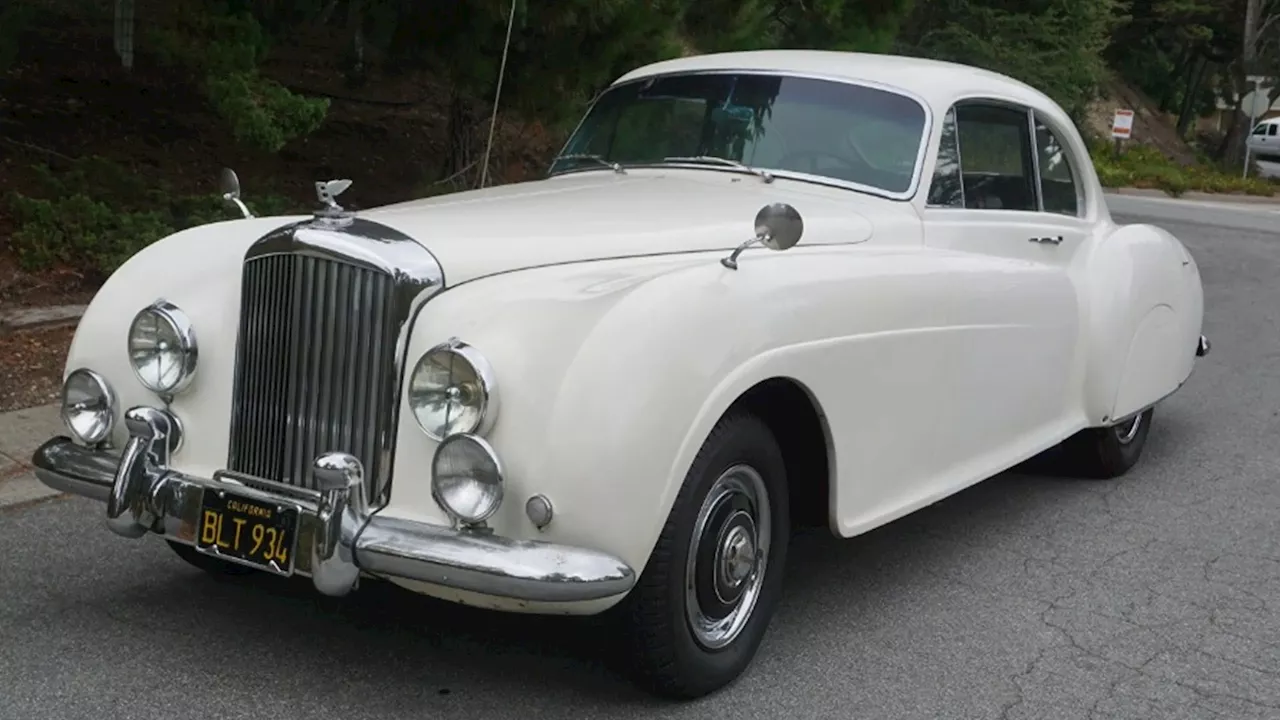 Ultra-rare 1953 Bentley ordered by 007 author Ian Fleming & left to gather dust goes on sale for an...