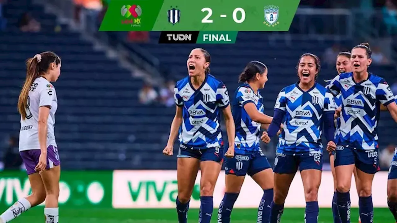 Rayadas vence a Pachuca en la Semifinal de ida de la Liga MX Femenil