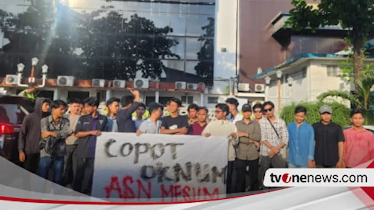 Mahasiswa Tuntut Oknum ASN Kabupaten Musi Banyuasin Terlibat Video Asusila Dipecat