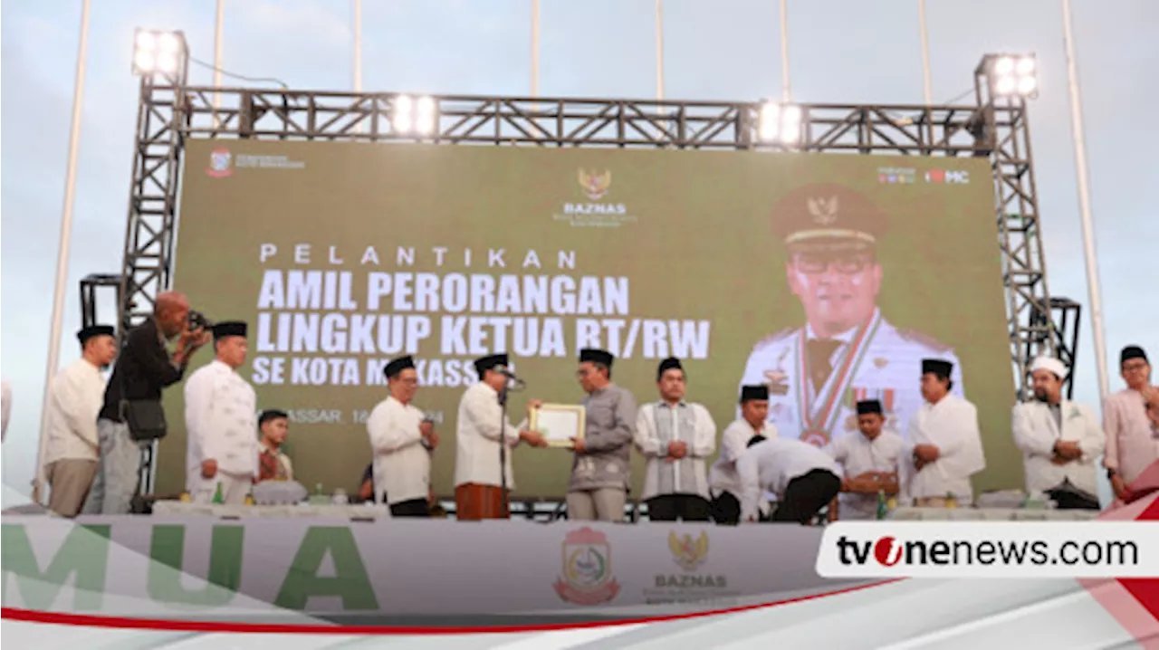 Makassar Kota Terbesar Penyumbang Zakat, Danny Pomanto Didaulat Sebagai Duta Zakat Nasional