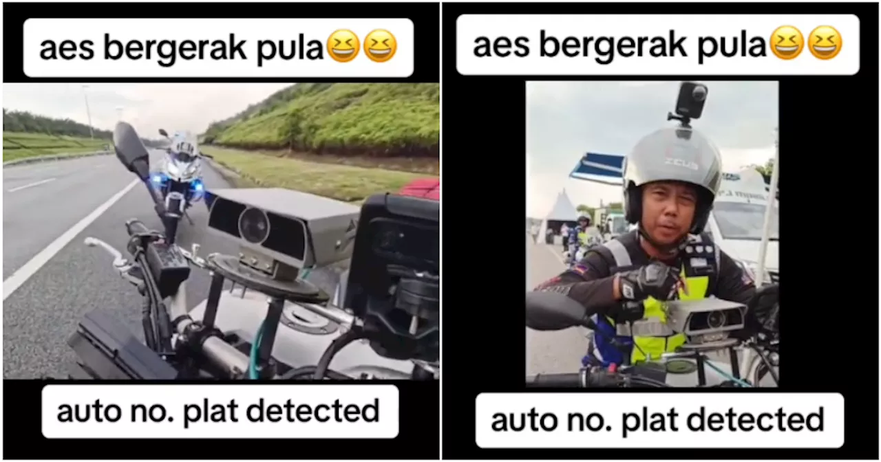 Old JPJ Video Going Viral Again Shows 'Moving AES' That Detects Expired Road Tax on Cars