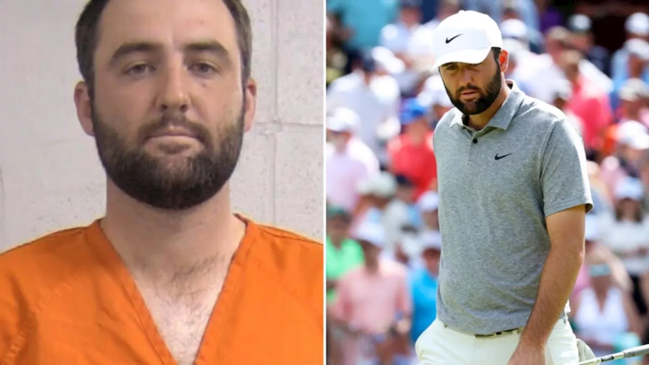 Sad fallout after world No.1 golfer Scottie Scheffler jailed before second round of PGA Championship