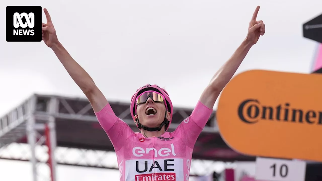 Tadej Pogačar dominates Giro d'Italia Queen stage, leads overall race by almost seven minutes