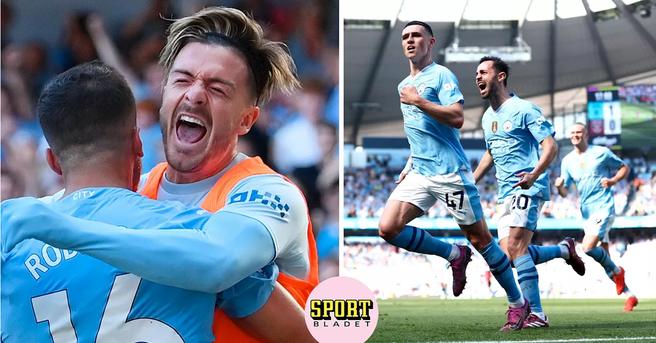 Historisk titel för Manchester City i Premier League