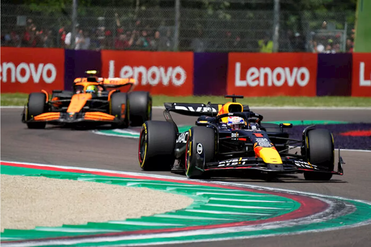 F1: Verstappen vince il GP di Imola davanti a Norris e Leclerc