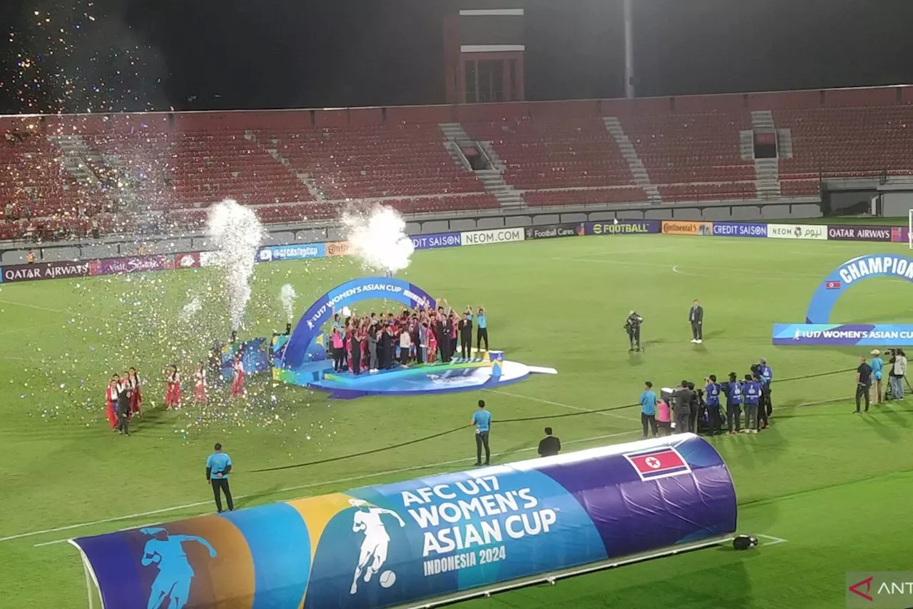 Korea Utara juara Piala Asia Putri U17 usai tundukkan Jepang