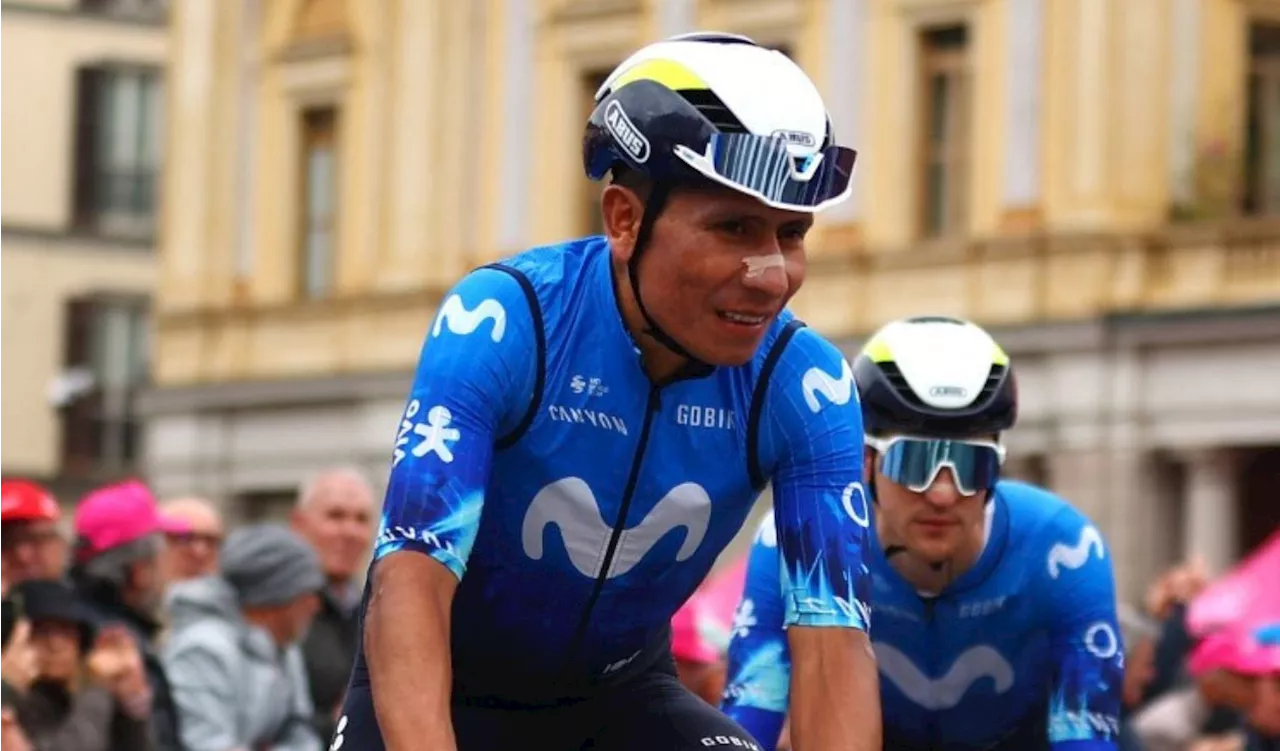 Giro de Italia 2024: así quedó Nairo en la general tras la etapa 15