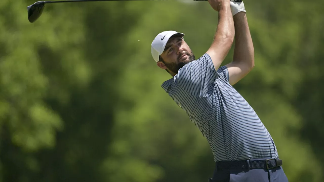 Scottie Scheffler caps a 'hectic' weekend by rallying to a strong finish at the PGA Championship