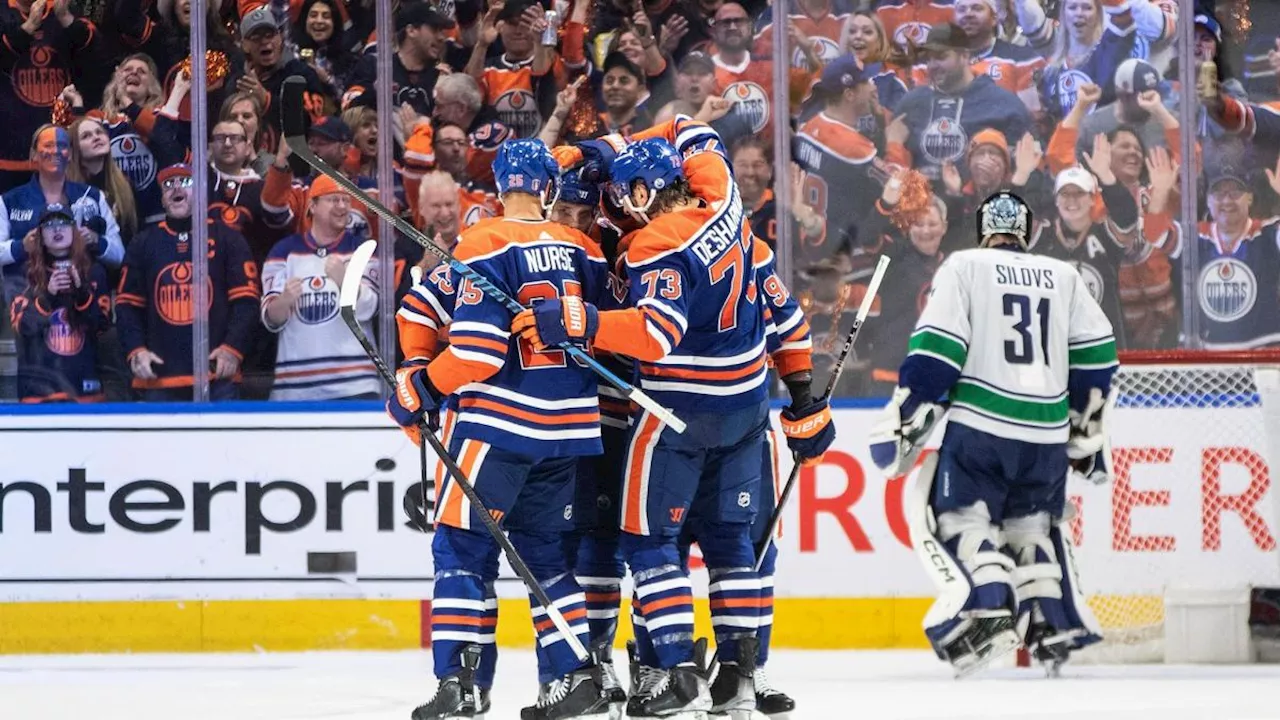 Oilers erzwingen Entscheidungsspiel gegen Canucks