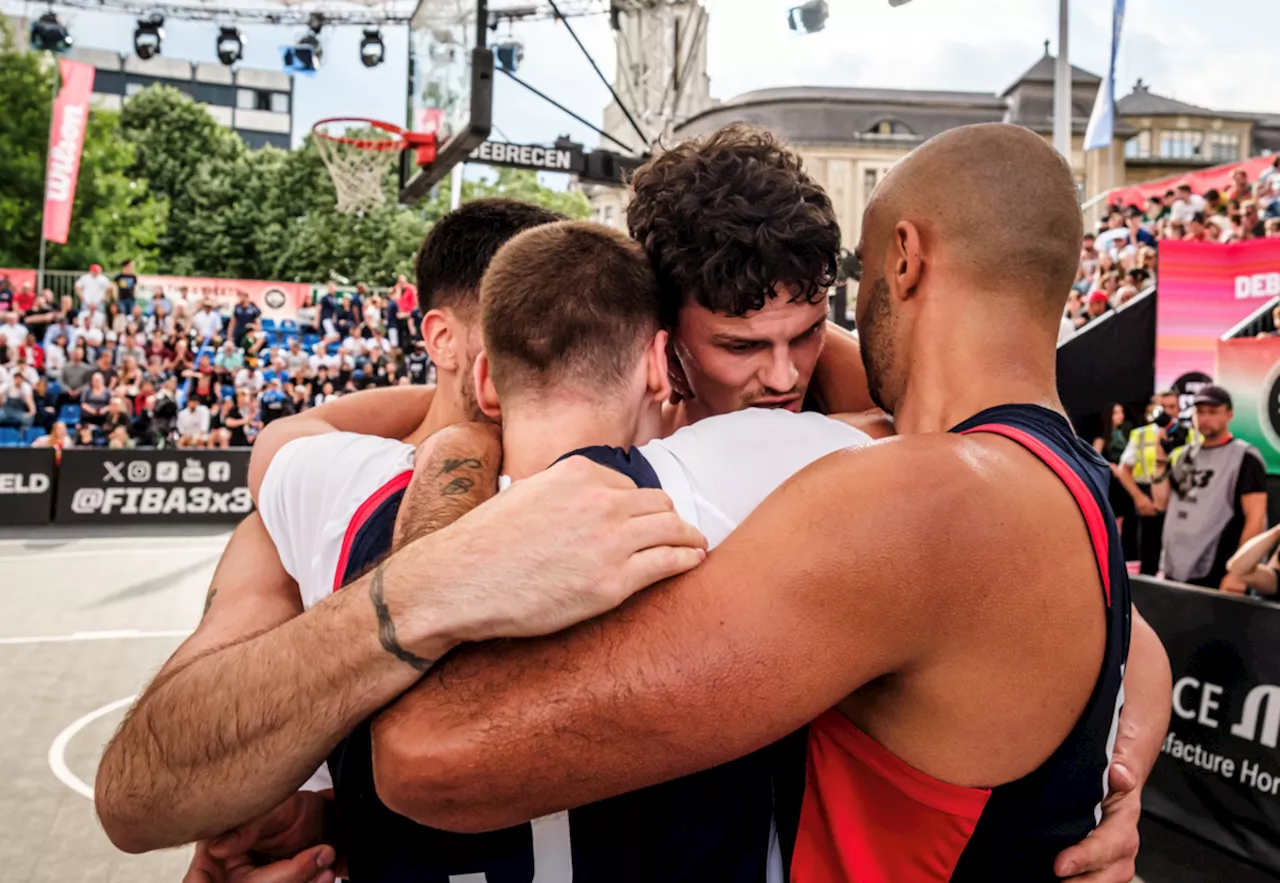 Les Bleus du 3×3 seront aux Jeux olympiques de Paris 2024 !