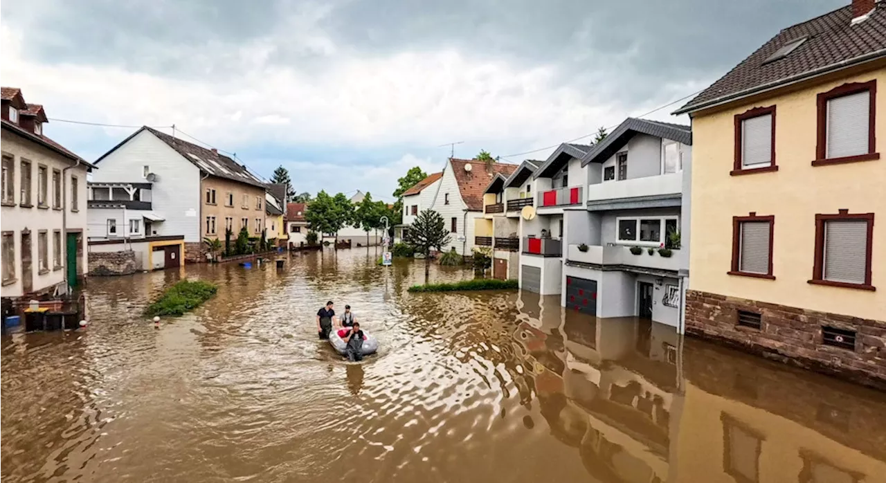 Hochwasser im Saarland: Frau stirbt bei Rettungseinsatz, neue Unwetter drohen