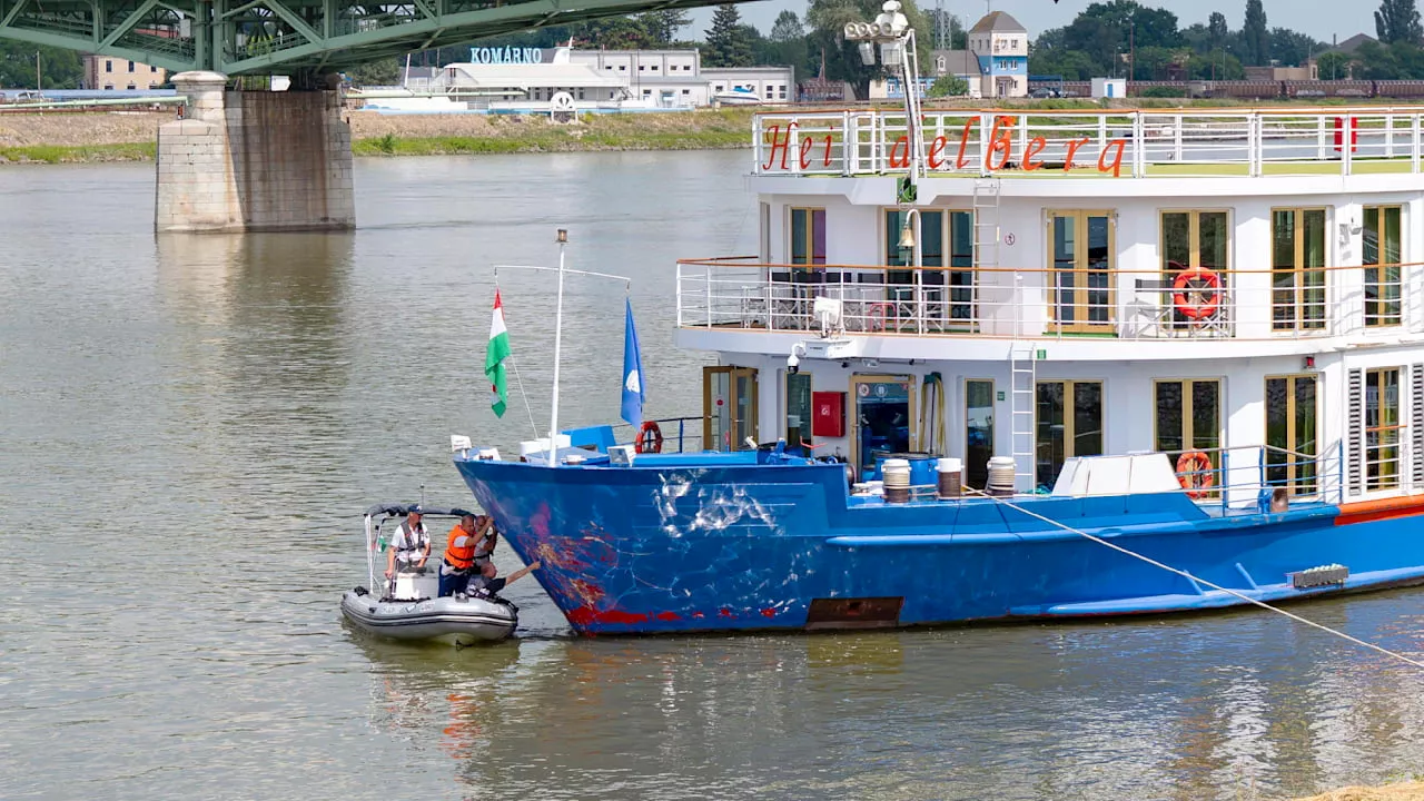 Ungarn: Donau-Dampfer rammt Boot – zwei Tote, fünf Vermisste