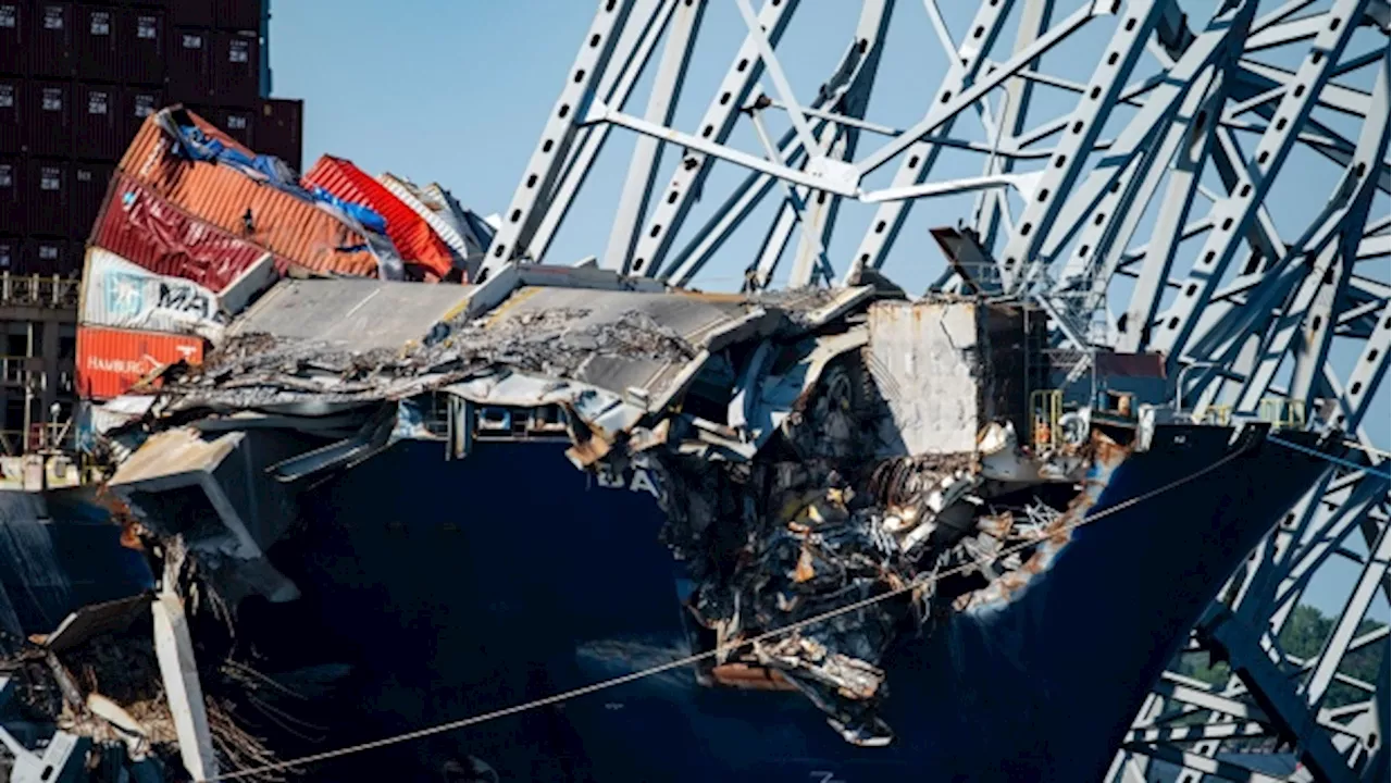Crashed Ship in Baltimore Set to Be Moved to Nearby Docks Monday