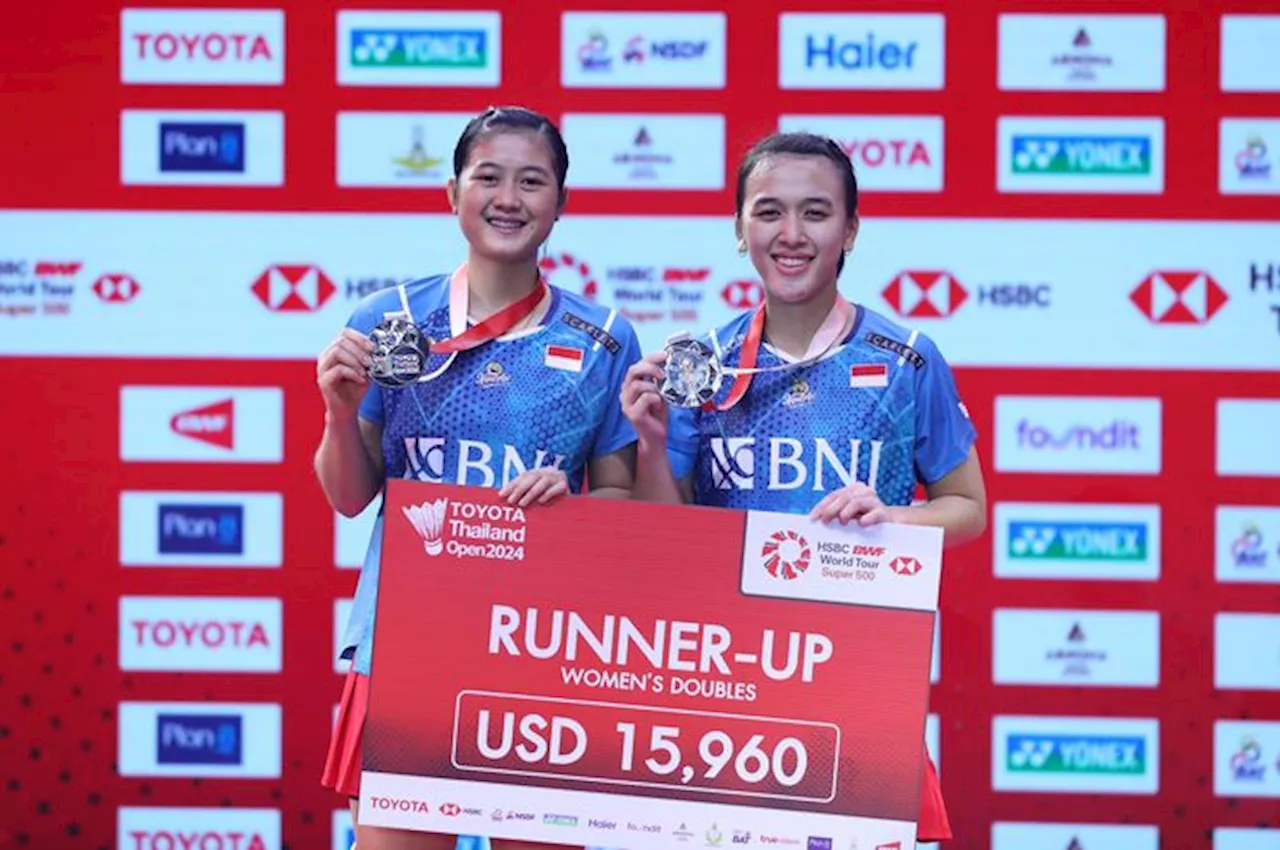 4 Kali Runner-up tapi Ada Peningkatan, Ana/Tiwi Petik Hikmah Usai Tumbang pada Final Thailand Open 2024