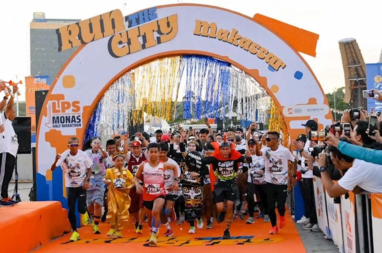 Menuju LPS Monas Half Marathon, Run the City Digelar di Makassar