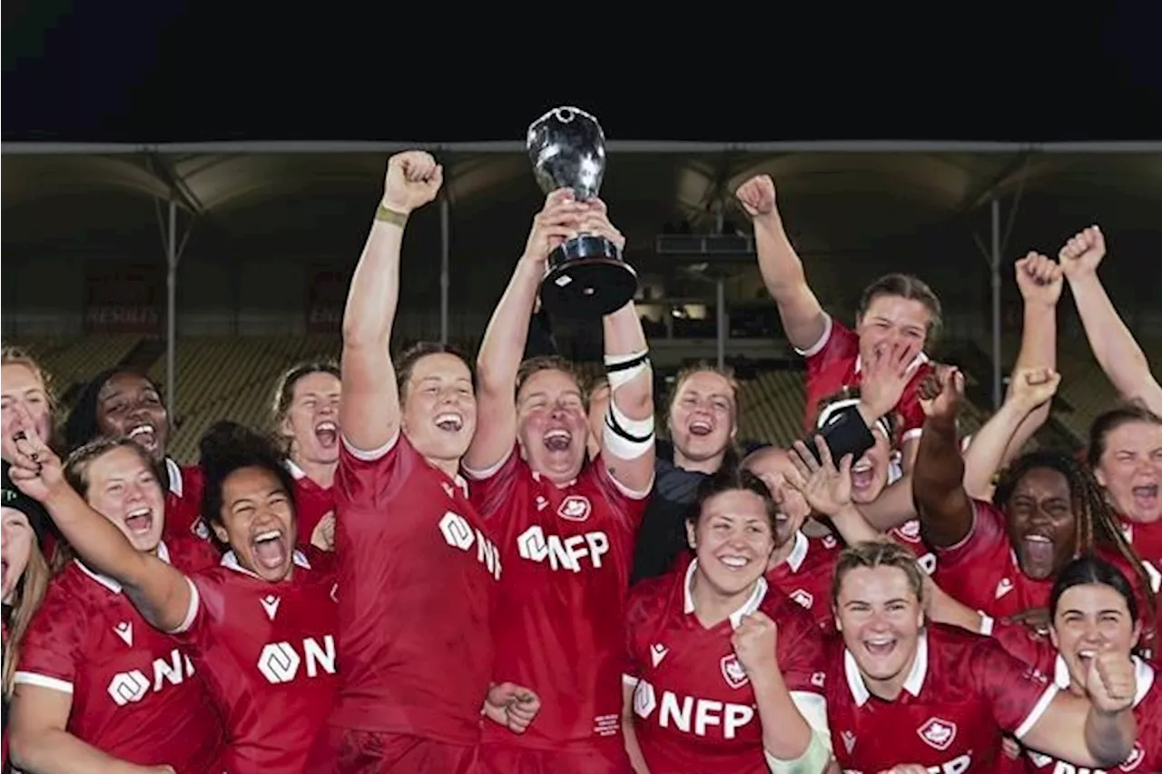 Canadian women make rugby history with win over the Black Ferns in New Zealand