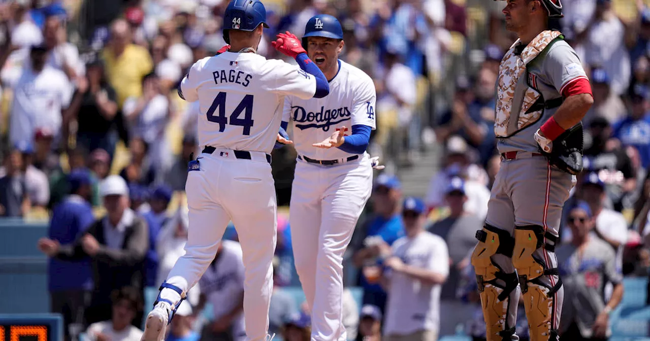 Pages homers, Ohtani delivers a walk-off single in the 10th inning as Dodgers top Reds 3-2