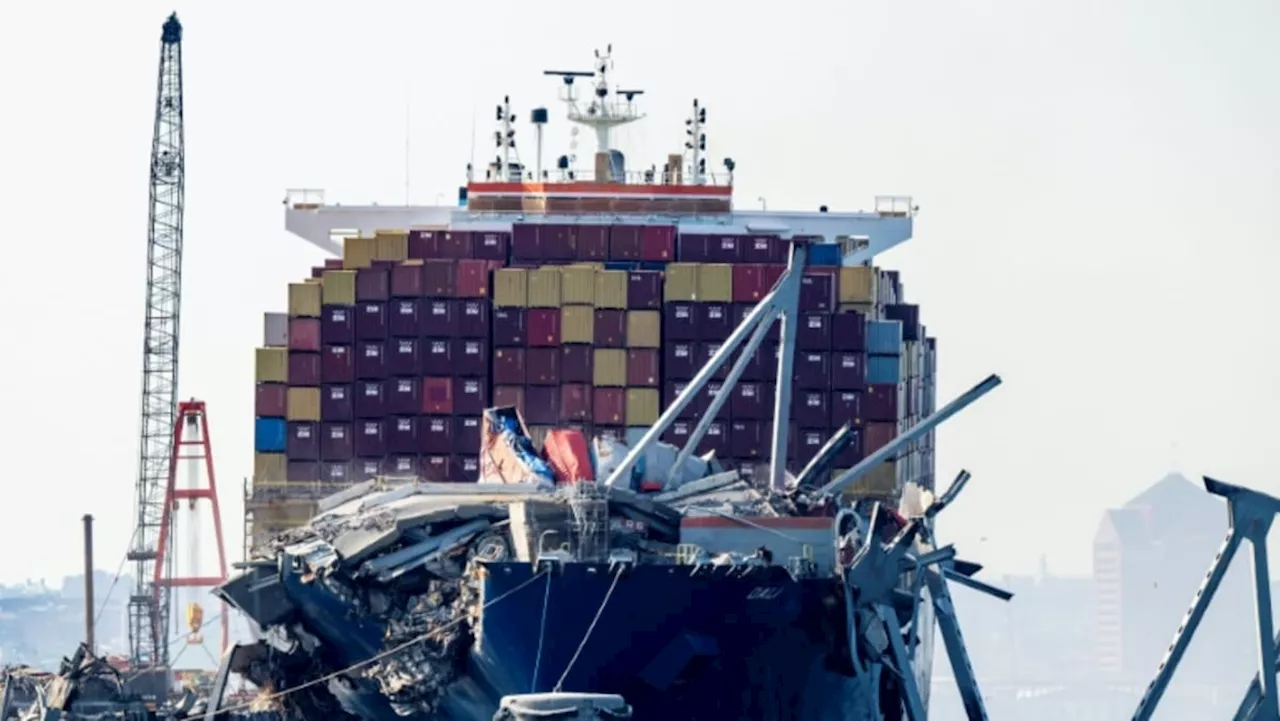 Ship that destroyed Baltimore bridge set to move Monday