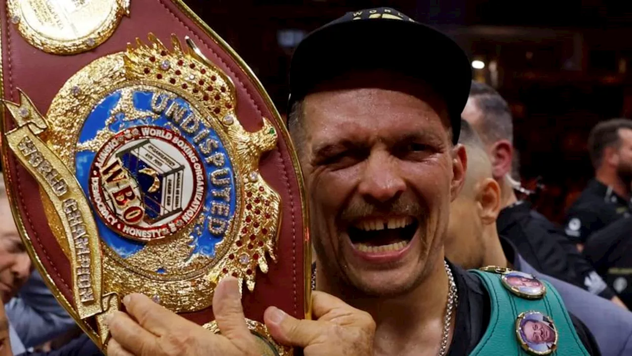 Usyk's reign as undisputed champion may last only two weeks