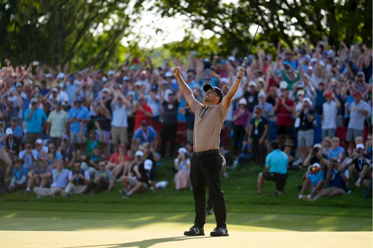 Xander Schauffele wins first major at PGA Championship in a thriller at Valhalla