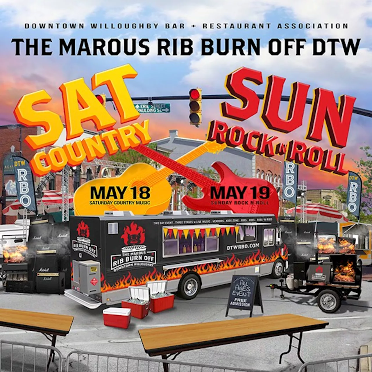 The Marous DTW Rib Burn Off