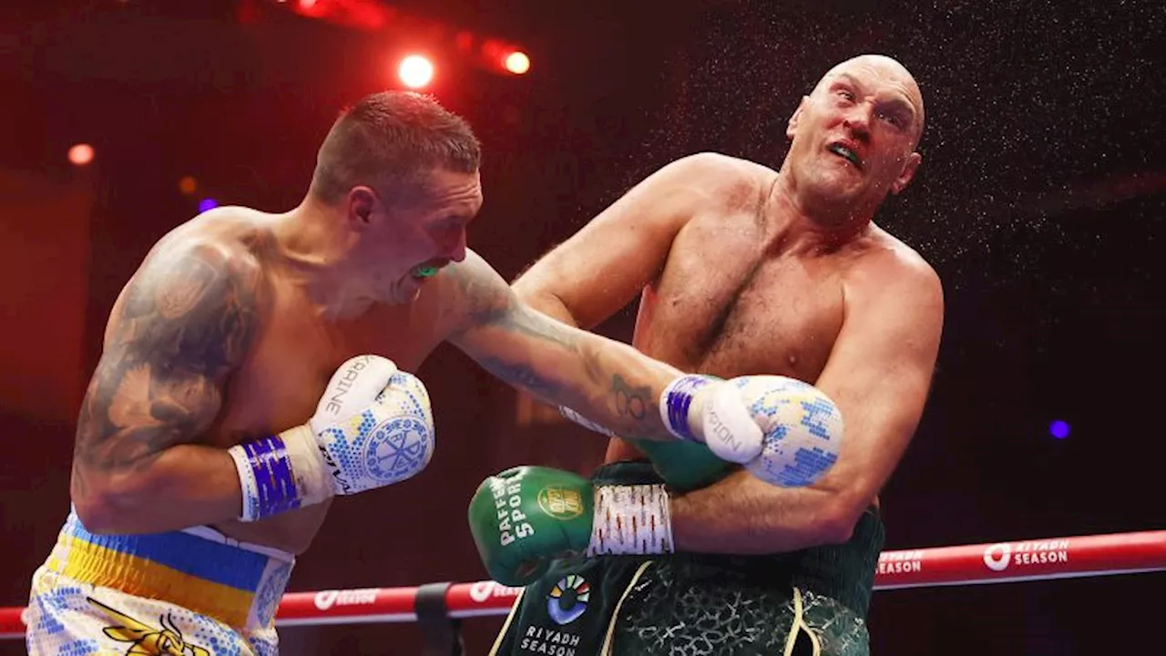 Ukraine’s Usyk beats Fury to become undisputed heavyweight boxing world champion