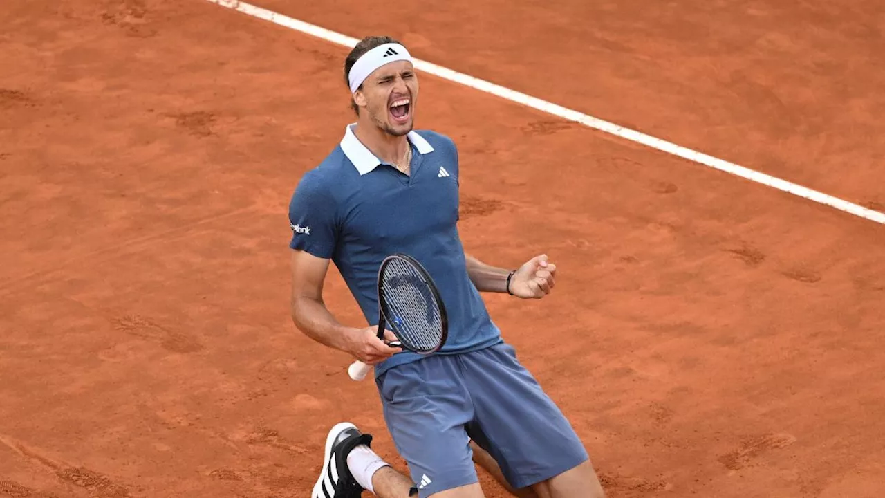 Zverev vince l'Atp Roma: batte Jarry 6-4, 7-5