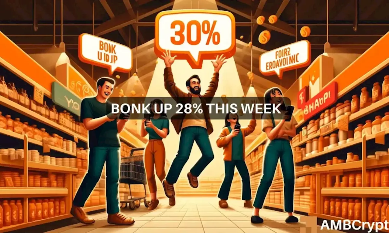 BONK rallies nearly 30%, but why the memecoin can turn bearish soon