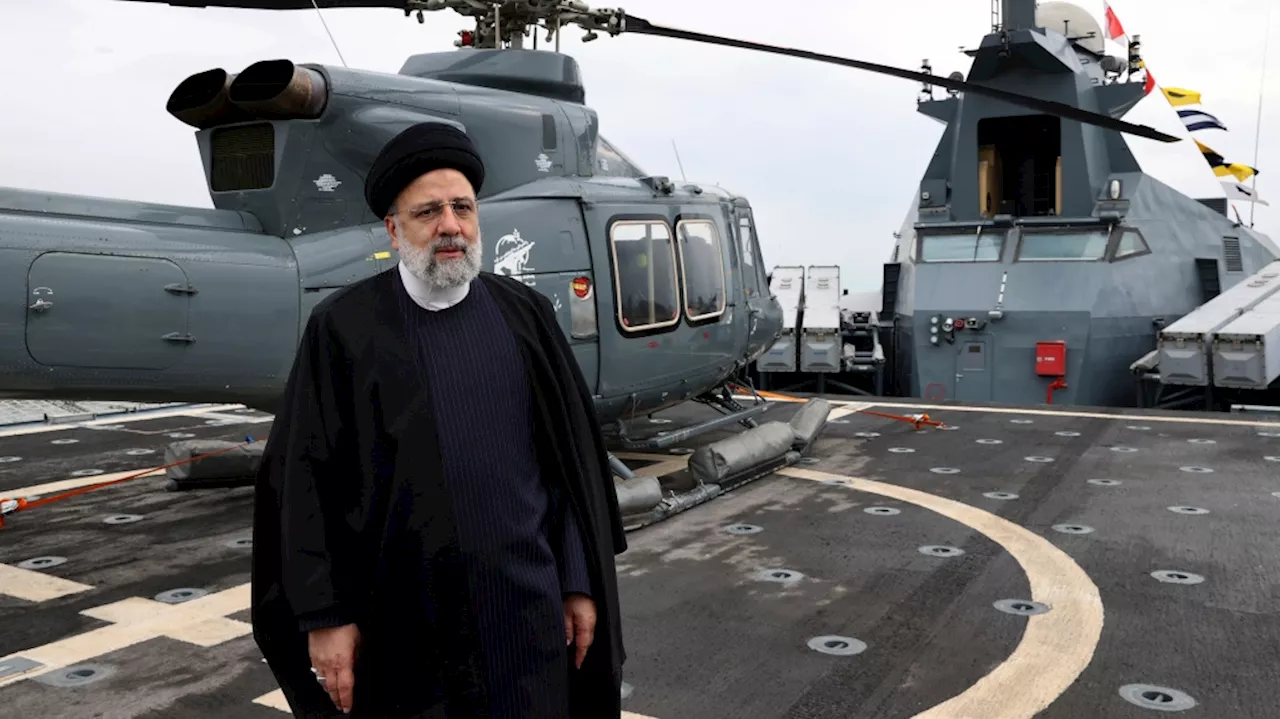 Helicopter carrying Iran's hard-line president apparently crashes in foggy, mountainous region