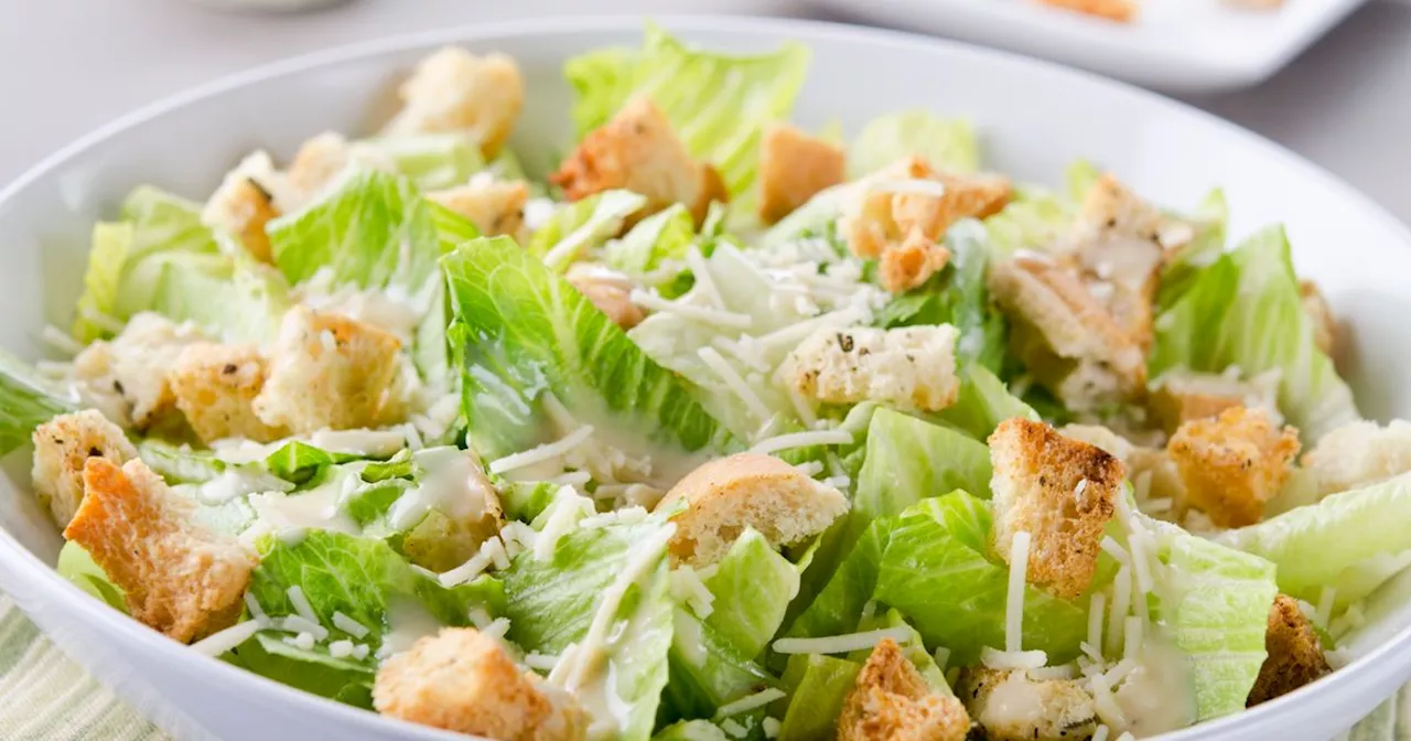 Mary Berry's classic Caesar salad recipe that is perfect for using stale bread