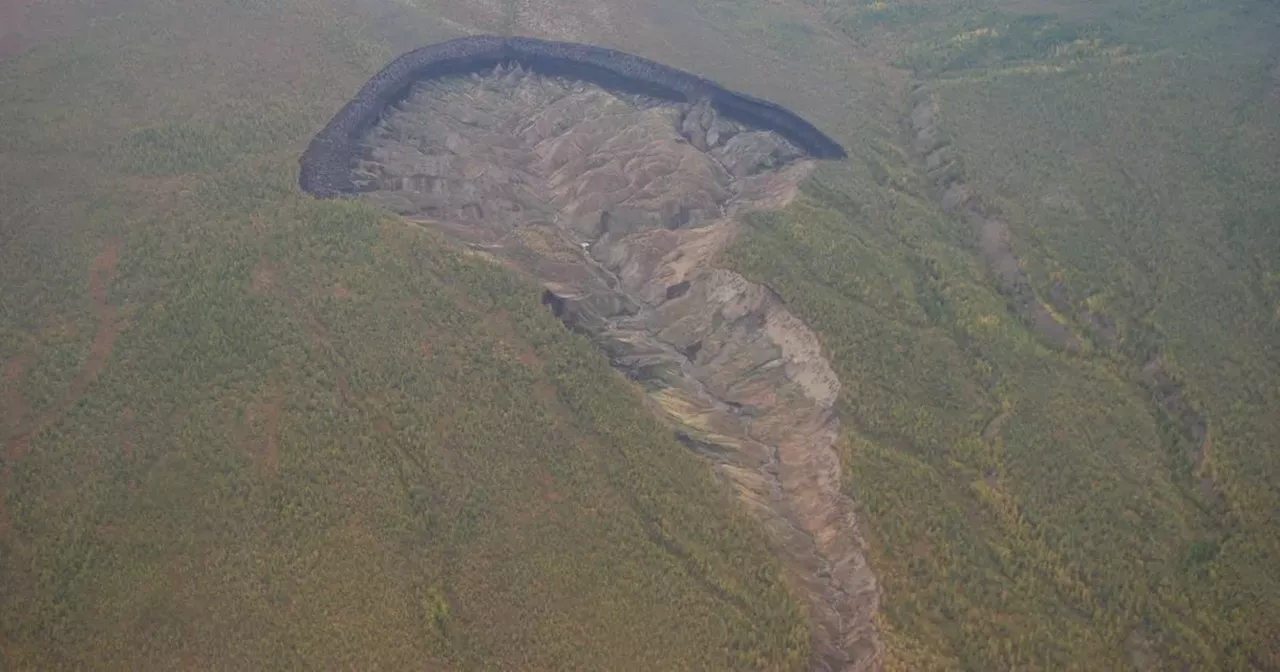 ‘Mouth to Hell’ crater is increasing in size and nothing can be done to stop it