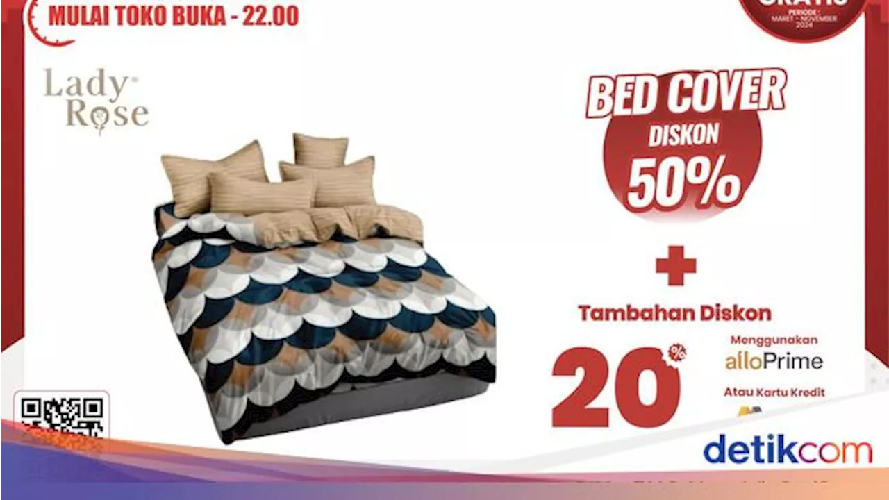 Cuma di Transmart Full Day Sale, Handuk-Bed Cover Murah Banget!