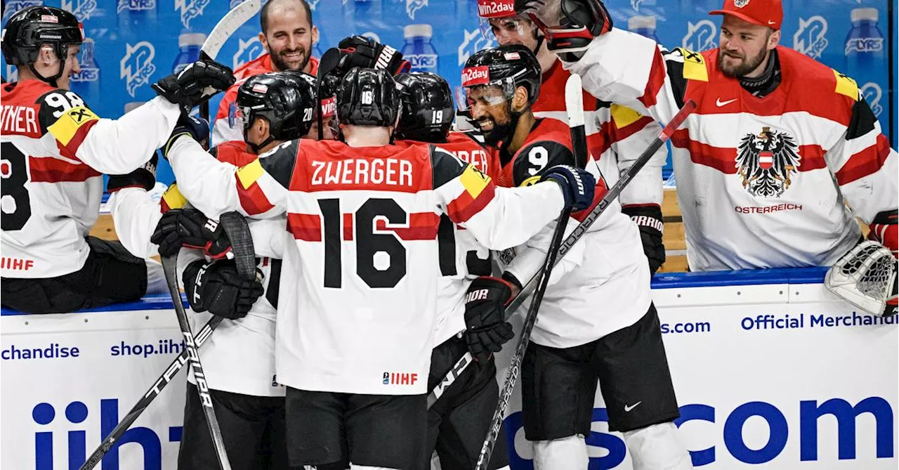 Eishockey: Österreich schafft mit 4:1 gegen Norwegen WM-Klassenerhalt