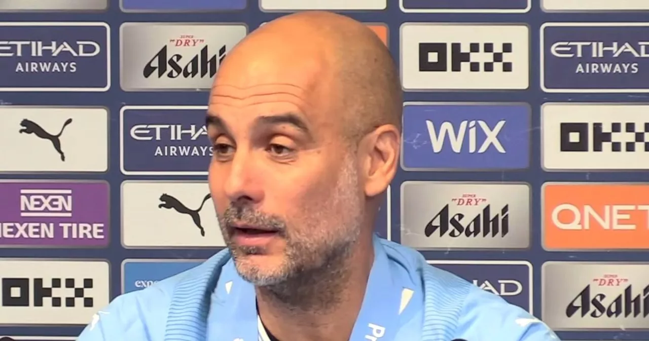 Pep Guardiola in tears after hearing what Jurgen Klopp said about him