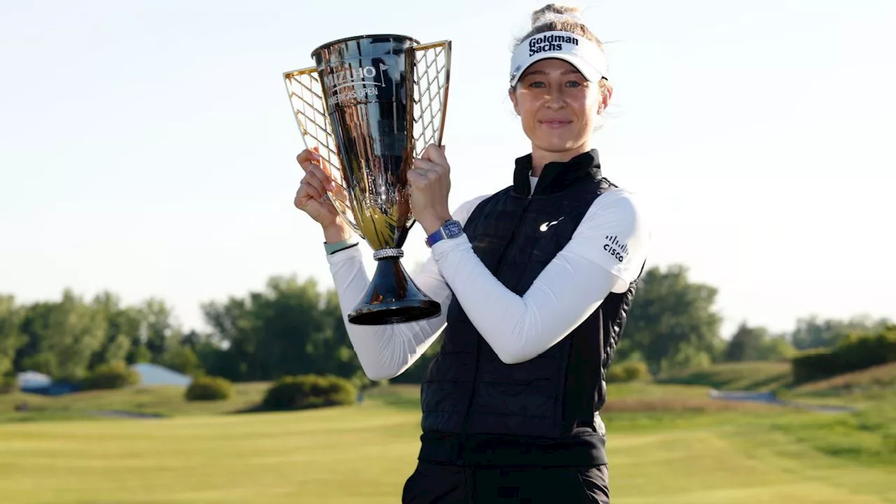 Nelly Korda wins Mizuho Americas Open for 6th win in past 7 starts