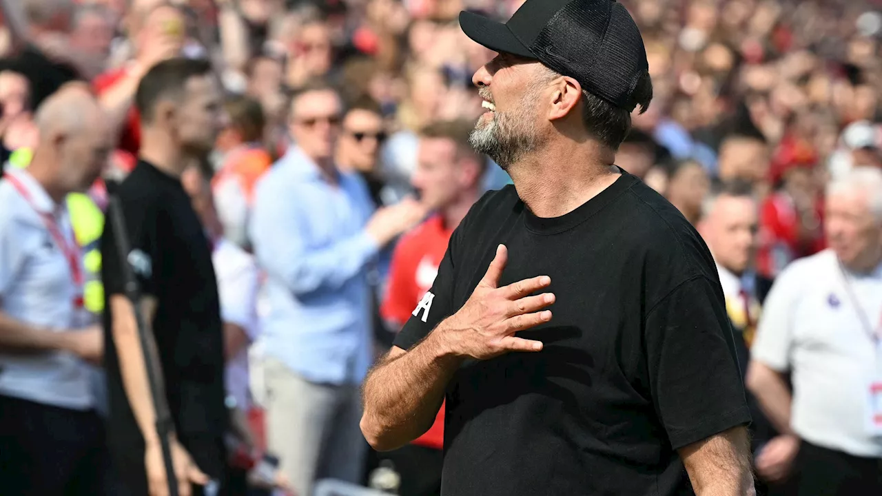 Jürgen Klopp verabschiedet sich emotional mit Sieg vom FC Liverpool gegen Wolverhampton Wanderers