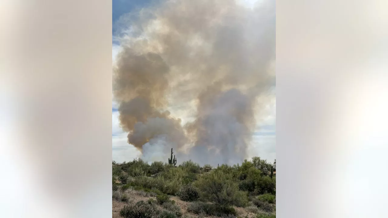 Wildcat Fire grows to 12,100 acres, causes road closures near Bartlett Lake