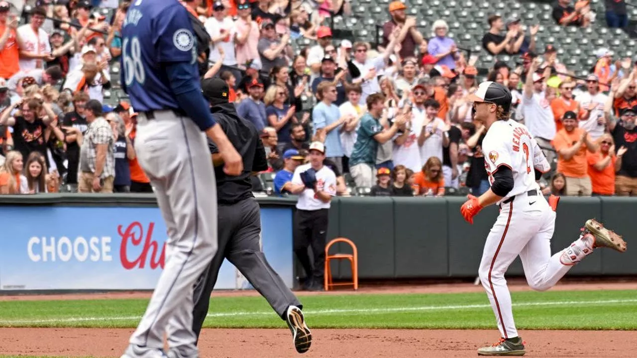 Gunnar Henderson's 15th HR leads Orioles to 6-3 win over Seattle Mariners