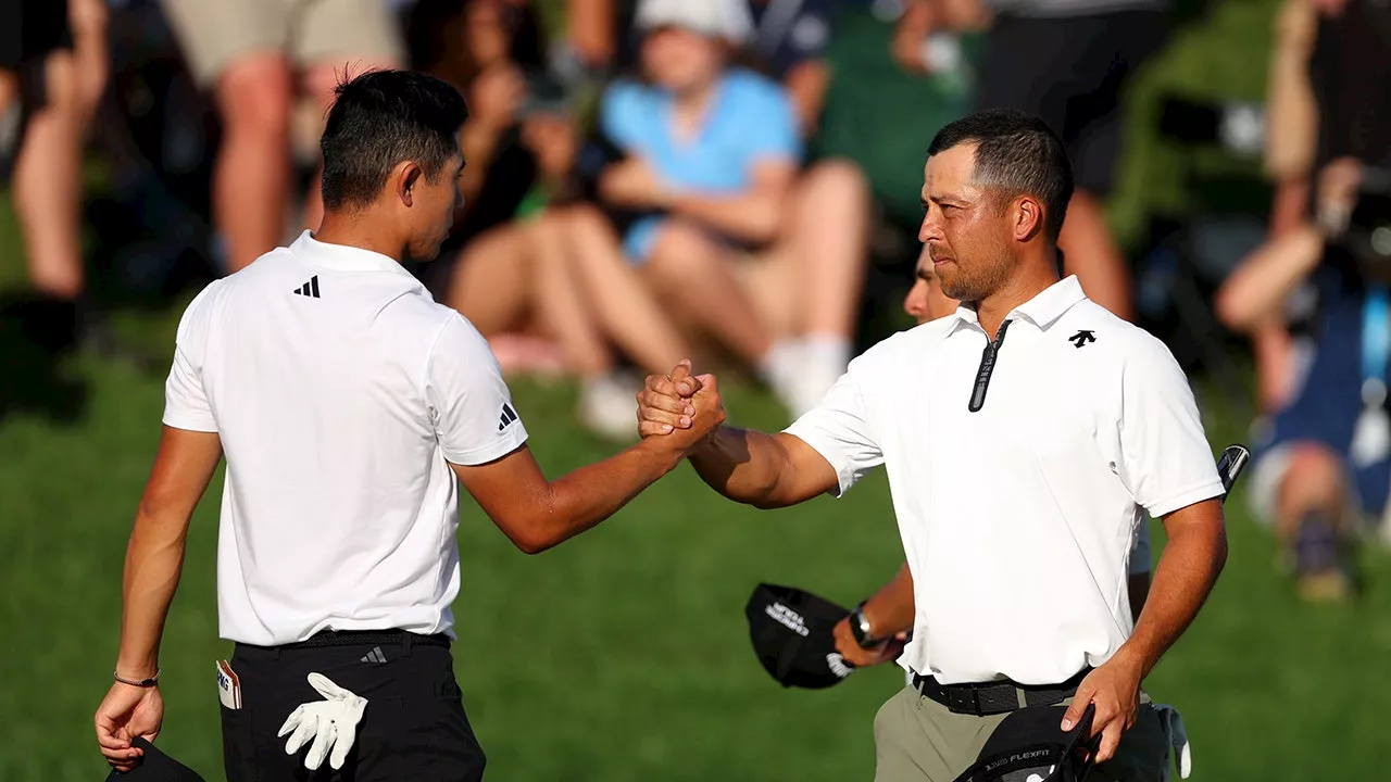 PGA Championship 2024: Xander Schauffele, Collin Morikawa atop crowded leaderboard heading into final round