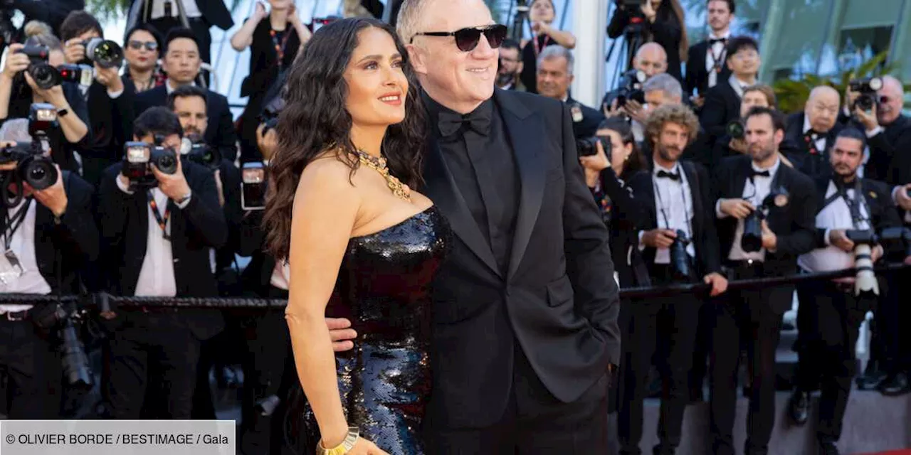 – Cannes 2024 : Salma Hayek et François-Henri Pinault complices comme au premier jour, le couple fai...