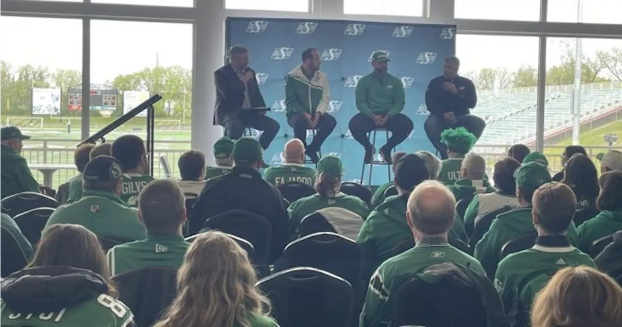 New Roughriders head coach Mace receives standing ovation at ‘State of the Nation’ event