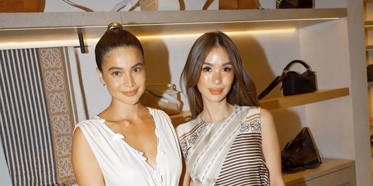 Heart Evangelista mingles with Anne Curtis at high fashion event