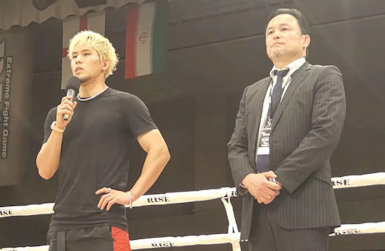 【RISE】原口健飛が７・20「GLORY93」でペッチと３度目対戦「自分が１番強いと証明する」