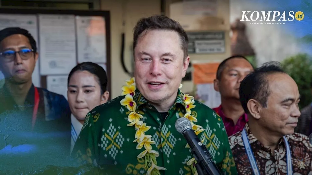 Government asks Elon Musk to open Starlink office in Indonesia