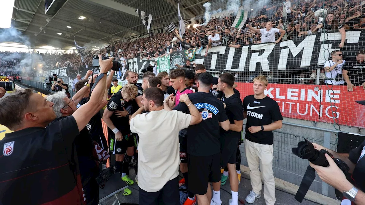 'Bedeutet uns alles!' Große Emotionen bei Meister Sturm