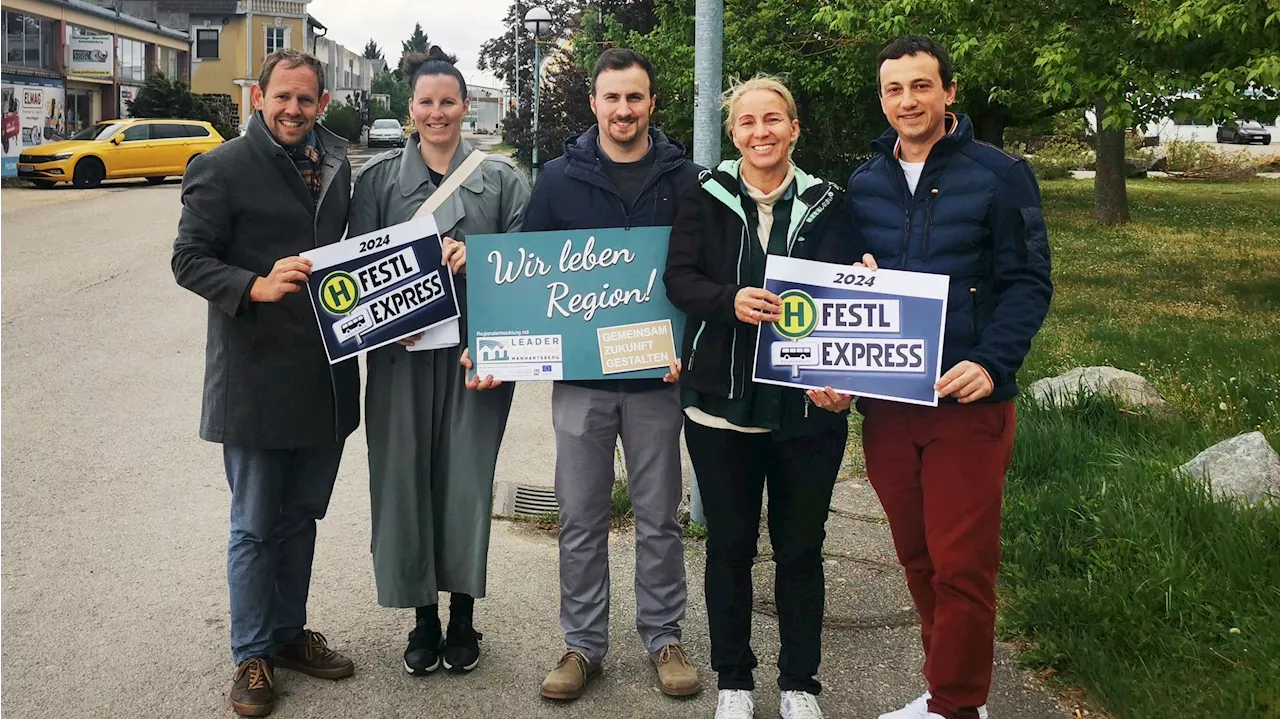 'Festl-Express' bringt Partygäste sicher nach Hause